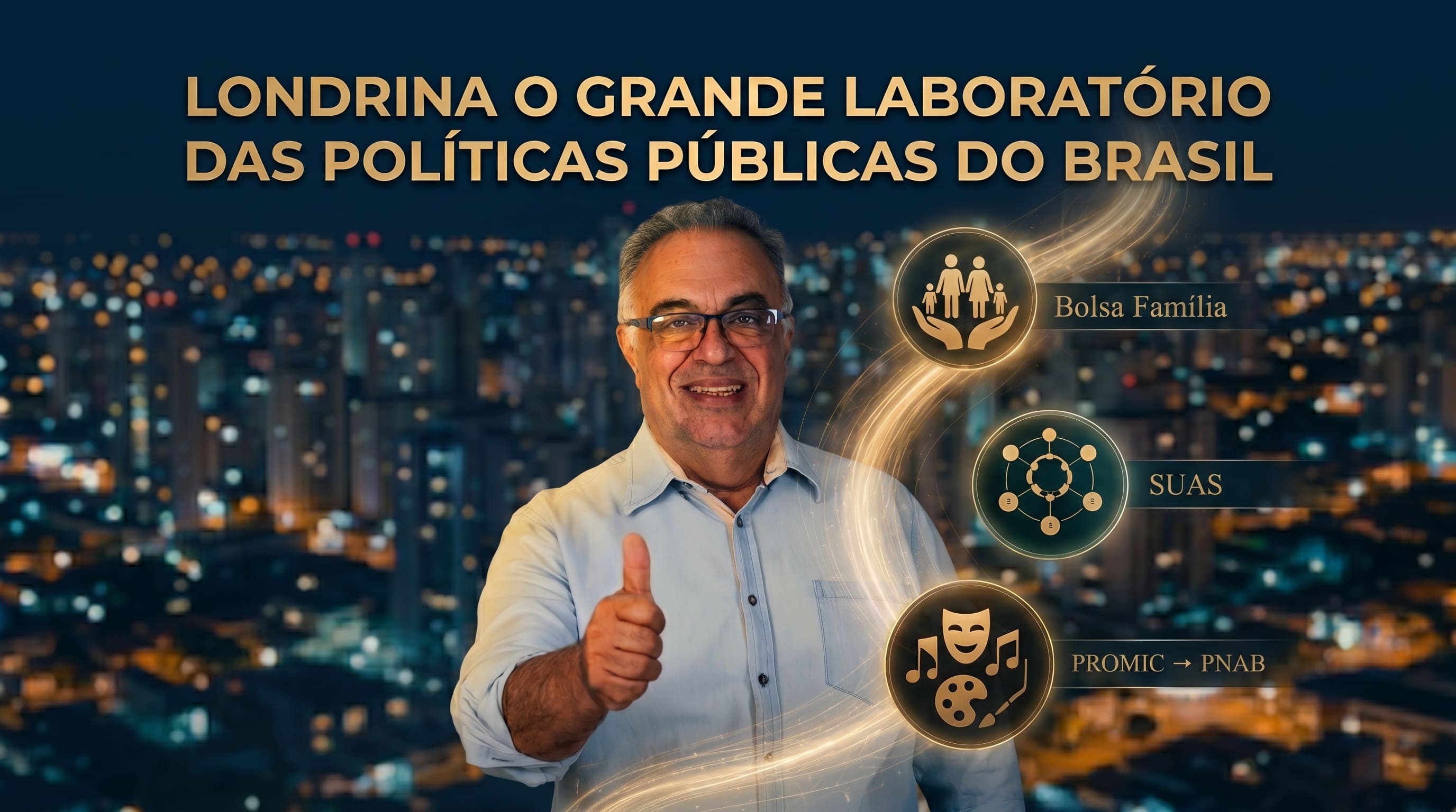 O Fator André Vargas: A articulação que transformou o laboratório social de Londrina em política de Estado para o Brasil