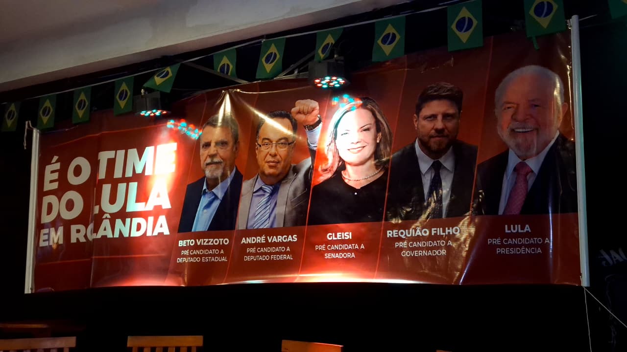 Plenária Beto Vizzotto e André Vargas   Rolândia
